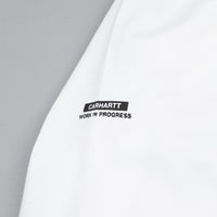 Carhartt Confidential Long Sleeve T-Shirt - White / Black thumbnail
