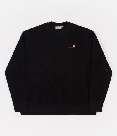 Carhartt Contra Crewneck Sweatshirt - Black