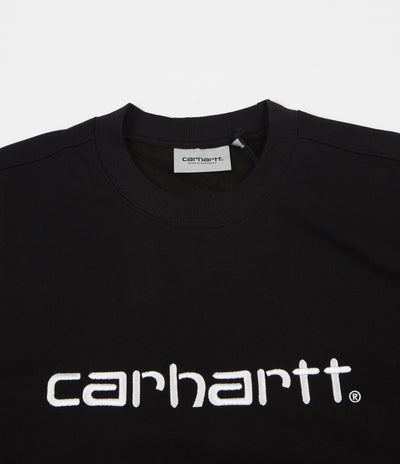Carhartt Crewneck Sweatshirt - Black / White