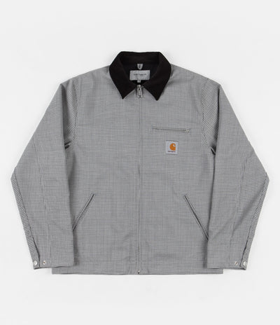 Carhartt Detroit Jacket - Lewis Houndstooth / Black
