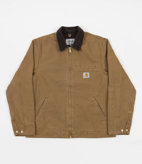 Carhartt Detroit (Summer) Jacket - Hamilton Brown (Aged Canvas)