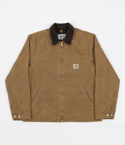 Carhartt Detroit (Summer) Jacket - Hamilton Brown (Aged Canvas)