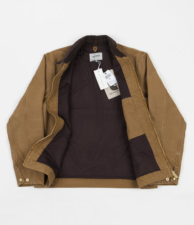 Carhartt Detroit (Summer) Jacket - Hamilton Brown (Aged Canvas)