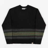 Carhartt Dillon Crewneck Sweatshirt - Dillon Stripe / Black thumbnail