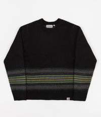 Carhartt Dillon Crewneck Sweatshirt - Dillon Stripe / Black