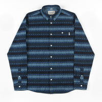 Carhartt Ethnic Long Sleeve Shirt - Blue thumbnail
