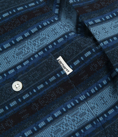 Carhartt Ethnic Long Sleeve Shirt - Blue