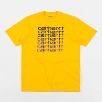 Carhartt Fading Script T-Shirt - Sunflower / Black thumbnail
