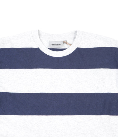 Carhartt Fisher T-Shirt - Fisher Stripe / Ash Heather