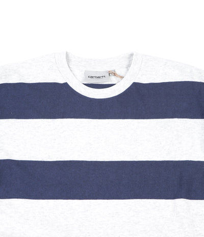 Carhartt Fisher T-Shirt - Fisher Stripe / Ash Heather