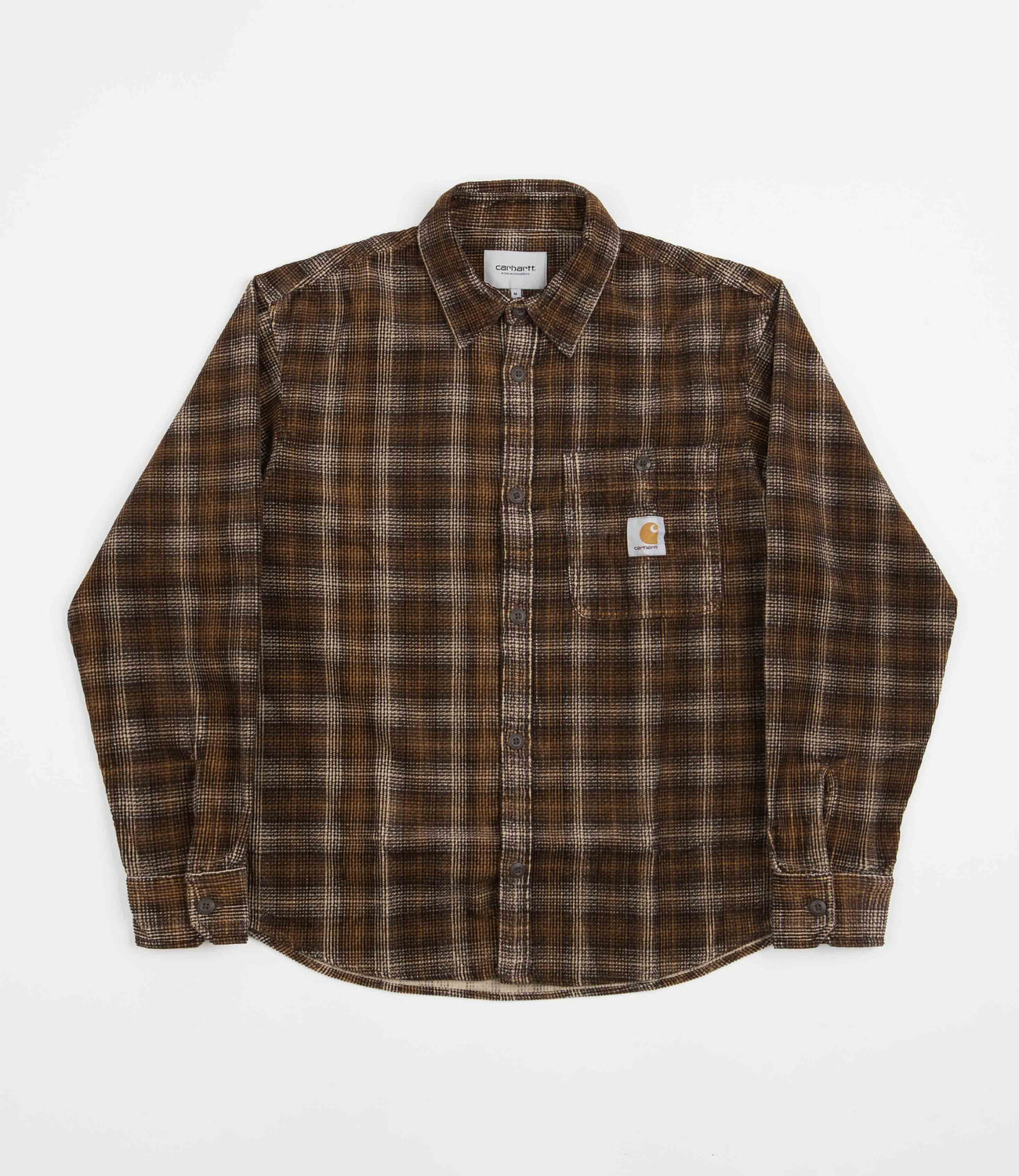 Carhartt Flint Shirt - Wiley Check / Hamilton Brown | Flatspot