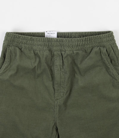 Carhartt Flint Shorts - Dollar Green / Rinsed