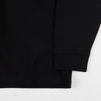 Carhartt Foundation Long Sleeve T-Shirt - Black / White thumbnail