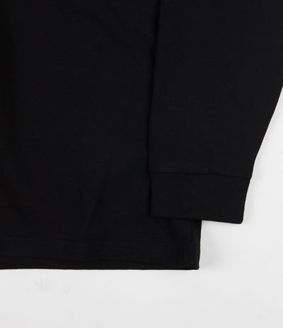Carhartt Foundation Long Sleeve T-Shirt - Black / White | Flatspot