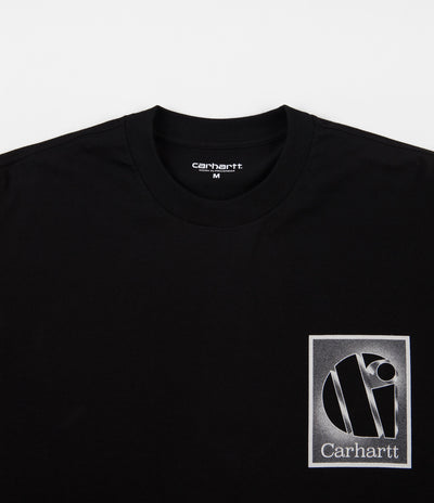 Carhartt Foundation Long Sleeve T-Shirt - Black / White | Flatspot