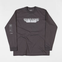 Carhartt Framework Long Sleeve T-Shirt - Air Force Grey / White thumbnail