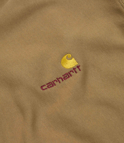 Carhartt Half Zip American Script Sweatshirt - Buffalo