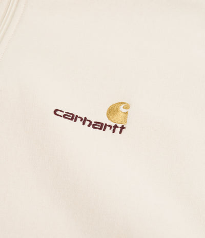 Carhartt Half Zip American Script Sweatshirt - Calico