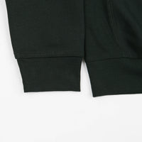 Carhartt Half Zip American Script Sweatshirt - Dark Cedar thumbnail