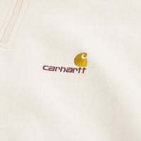 Carhartt Half Zip American Script Sweatshirt - Natural thumbnail