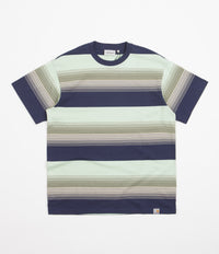 Carhartt Hanmore T-Shirt - Hanmore Stripe / Blue