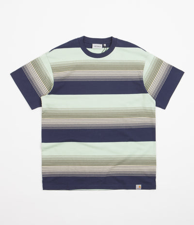Carhartt Hanmore T-Shirt - Hanmore Stripe / Blue