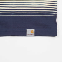 Carhartt Hanmore T-Shirt - Hanmore Stripe / Blue thumbnail