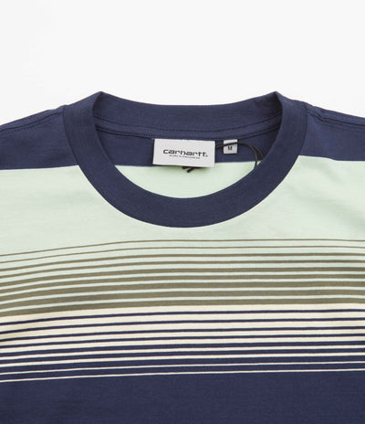 Carhartt Hanmore T-Shirt - Hanmore Stripe / Blue