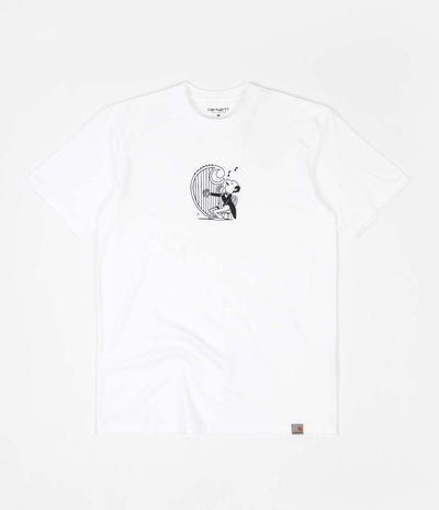 Carhartt Harp T-Shirt - White / Black