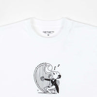 Carhartt Harp T-Shirt - White / Black thumbnail