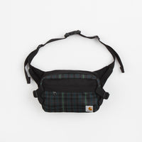 Carhartt Highbury Hip Bag - Black / Asher Check / Blacksmith thumbnail