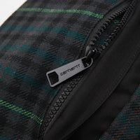 Carhartt Highbury Hip Bag - Black / Asher Check / Blacksmith thumbnail