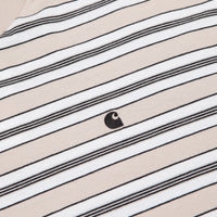 Carhartt Huron Long Sleeve T-Shirt - Boulder / Black Stripe thumbnail