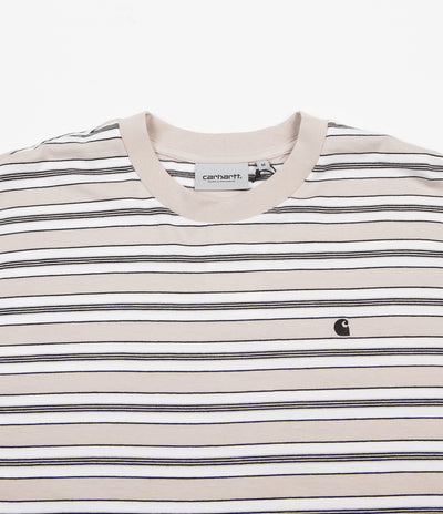 Carhartt Huron Long Sleeve T-Shirt - Boulder / Black Stripe