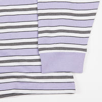 Carhartt Huron Long Sleeve T-Shirt - Soft Lavender Stripe thumbnail
