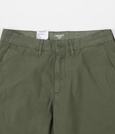 Carhartt Johnson Shorts - Dollar Green