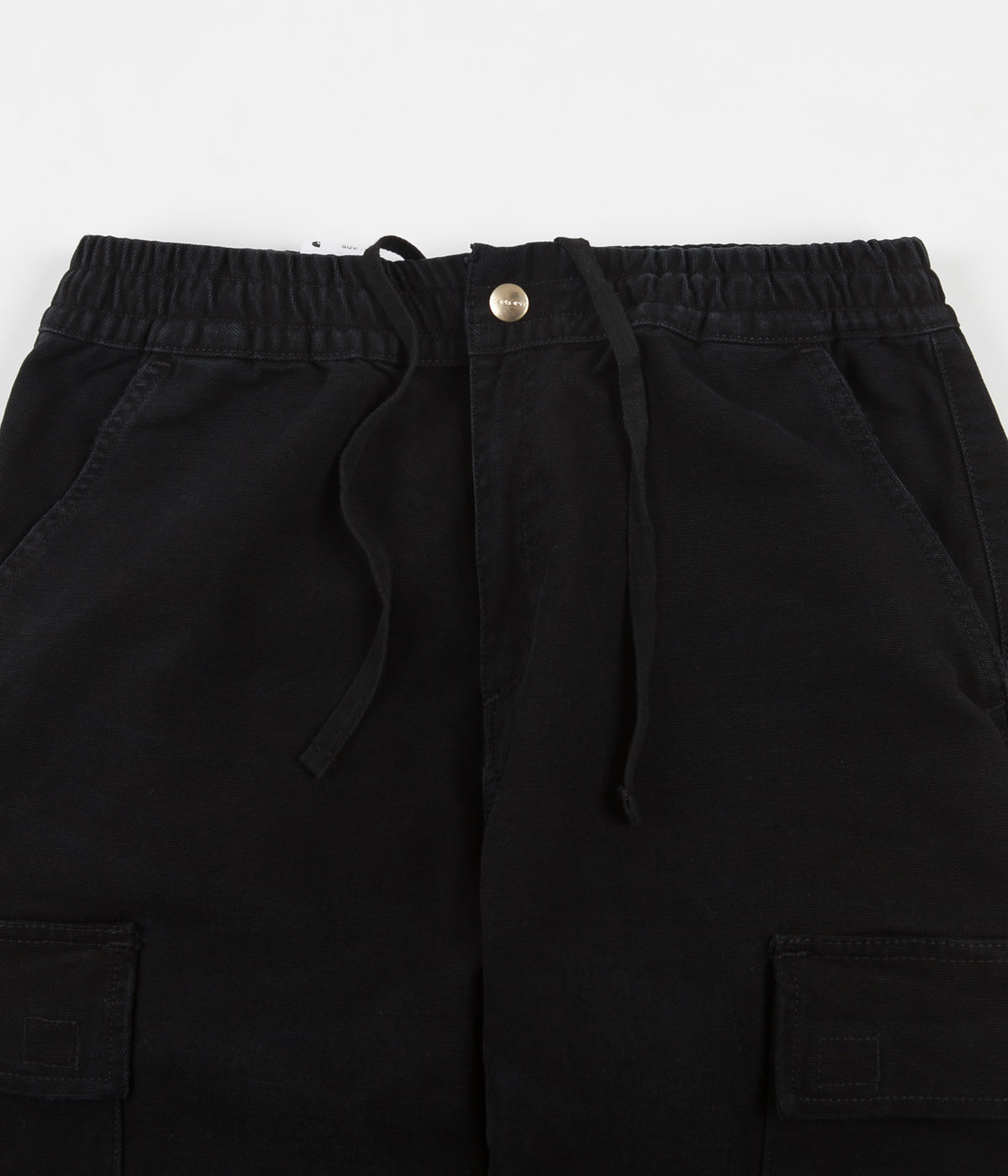 Carhartt Keyton Cargo Pants Black Flatspot