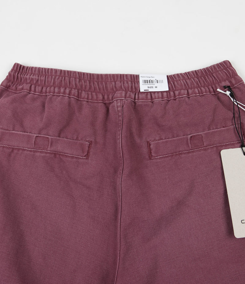 Carhartt Keyton Cargo Pants Dusty Fuchsia Flatspot