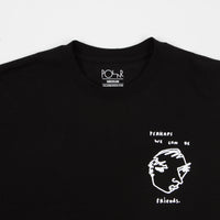 Polar Notebook Long Sleeve T-Shirt - Black thumbnail