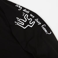 Polar Notebook Long Sleeve T-Shirt - Black thumbnail