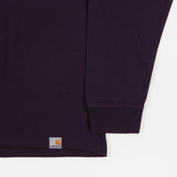 Carhartt KoganCult Level Long Sleeve T-Shirt - Dark Iris thumbnail