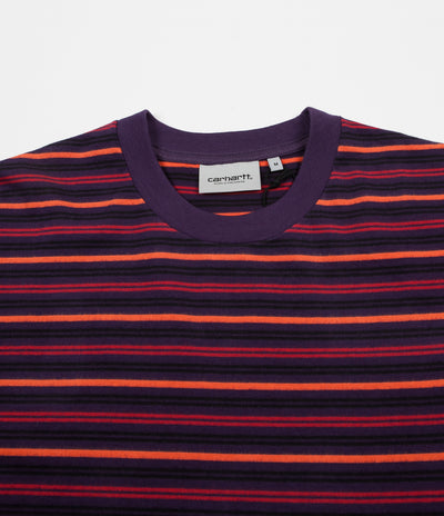 Carhartt Korte Long Sleeve T-Shirt - Lakers Stripe | Flatspot