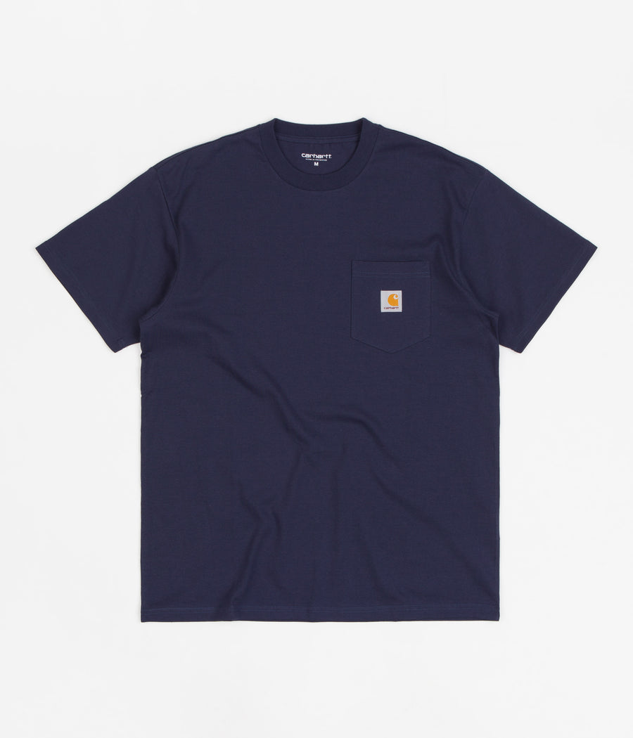 Carhartt Local Pocket T-Shirt - Enzian / Storm Blue