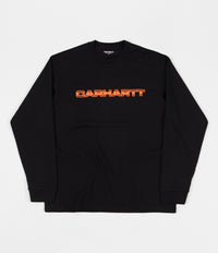 Carhartt Local Sound Long Sleeve T-Shirt - Black