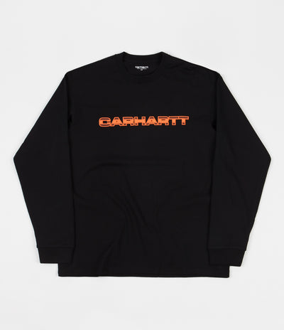 Carhartt Local Sound Long Sleeve T-Shirt - Black