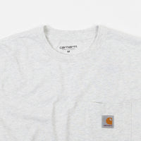 Carhartt Long Sleeve Pocket T-Shirt - Ash Heather thumbnail