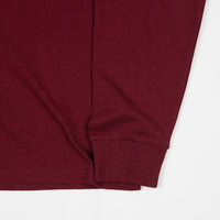 Carhartt Long Sleeve Pocket T-Shirt - Cranberry thumbnail