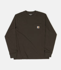 Carhartt Long Sleeve Pocket T-Shirt - Cypress