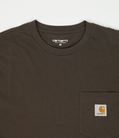Carhartt Long Sleeve Pocket T-Shirt - Cypress