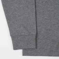 Carhartt Long Sleeve Pocket T-Shirt - Dark Grey Heather thumbnail